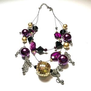 Colorful Chico 3 strand necklace